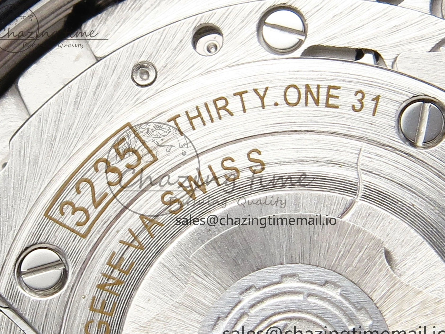 MiroTime 0204 SmoothTexture DateJust 36 126231 EWEF Best Edition Brown Dial Stick Marker on SS RG Jubilee Bracelet A 592